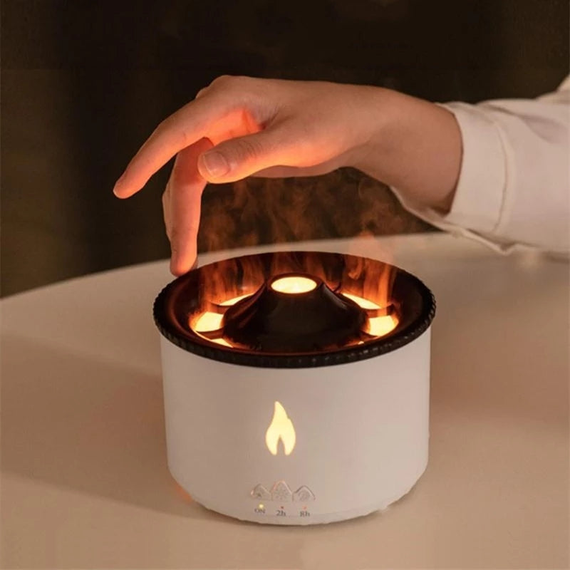 New Creative Volcano Electric Aroma Essential Oil Diffuser StoreToBuyNow