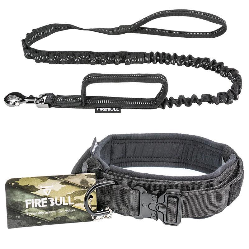 Pet tactical collar leash StoreToBuyNow